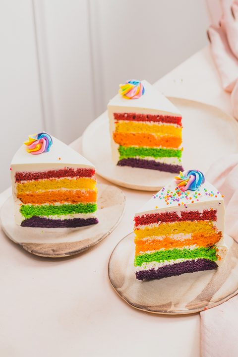 Rainbow slice (1 piece)