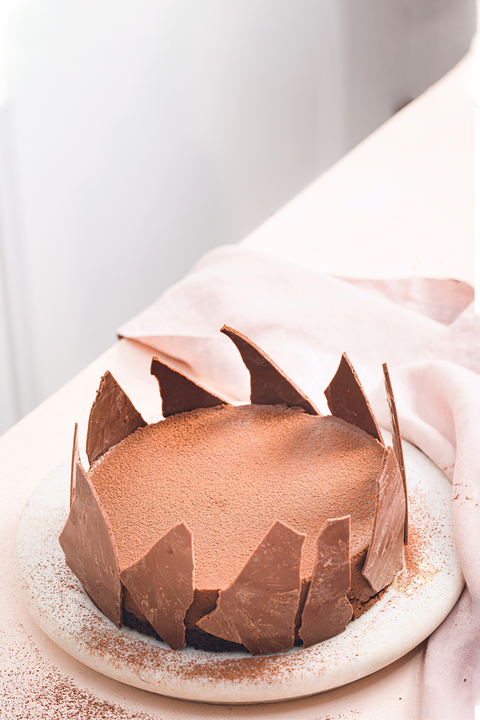 Belgian chocolate mousse cake