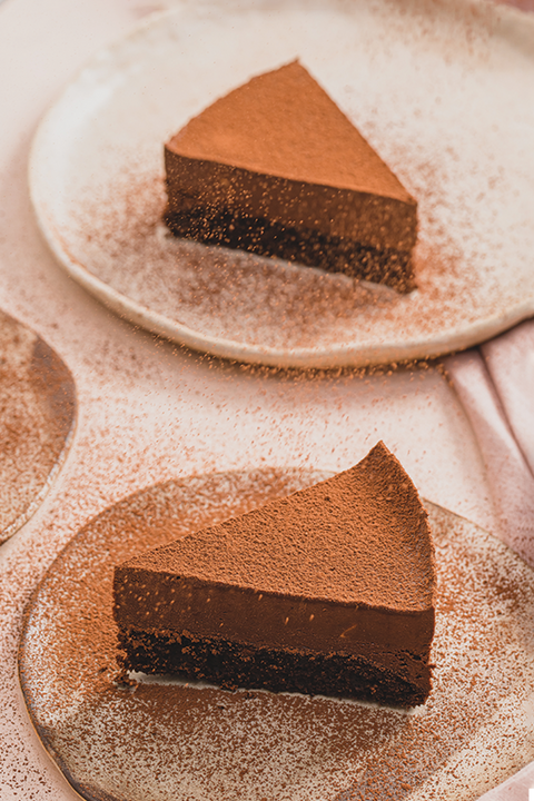 Belgian chocolate mousse slice (1 piece)