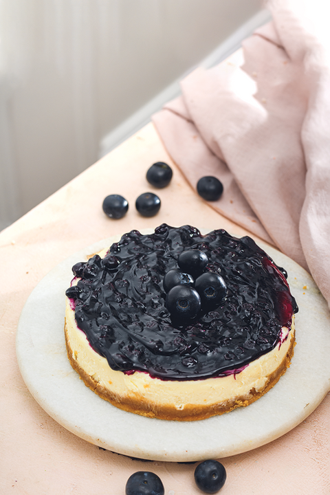 Blueberry baked cheesecake 1 kg